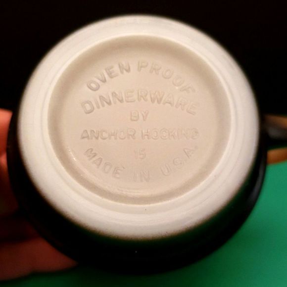 Anchor Hocking Creamer Orange Brown Fade Black Vintage Retro Cream Pitcher - Picture 7 of 10